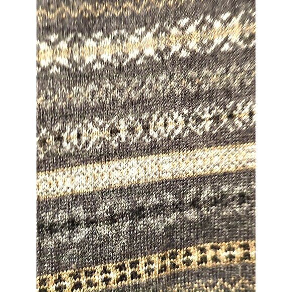 Jones New York 100% Merino Wool Sweater Vest Large Fair Isle Nordic Fisherman - Picture 7 of 7